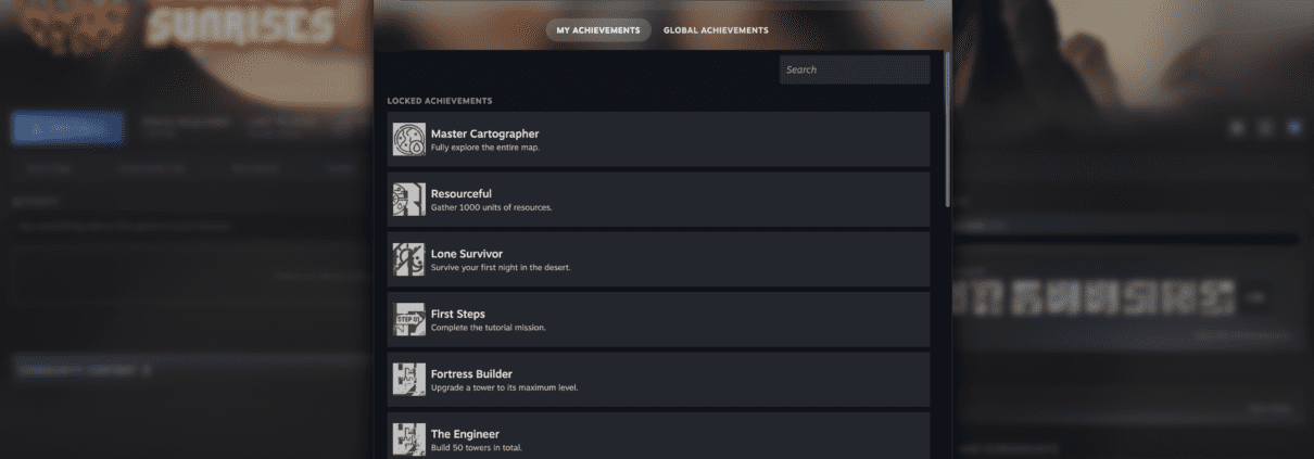 Eleven Sunrises – A Major Milestone: Steam Achievements Now Live!